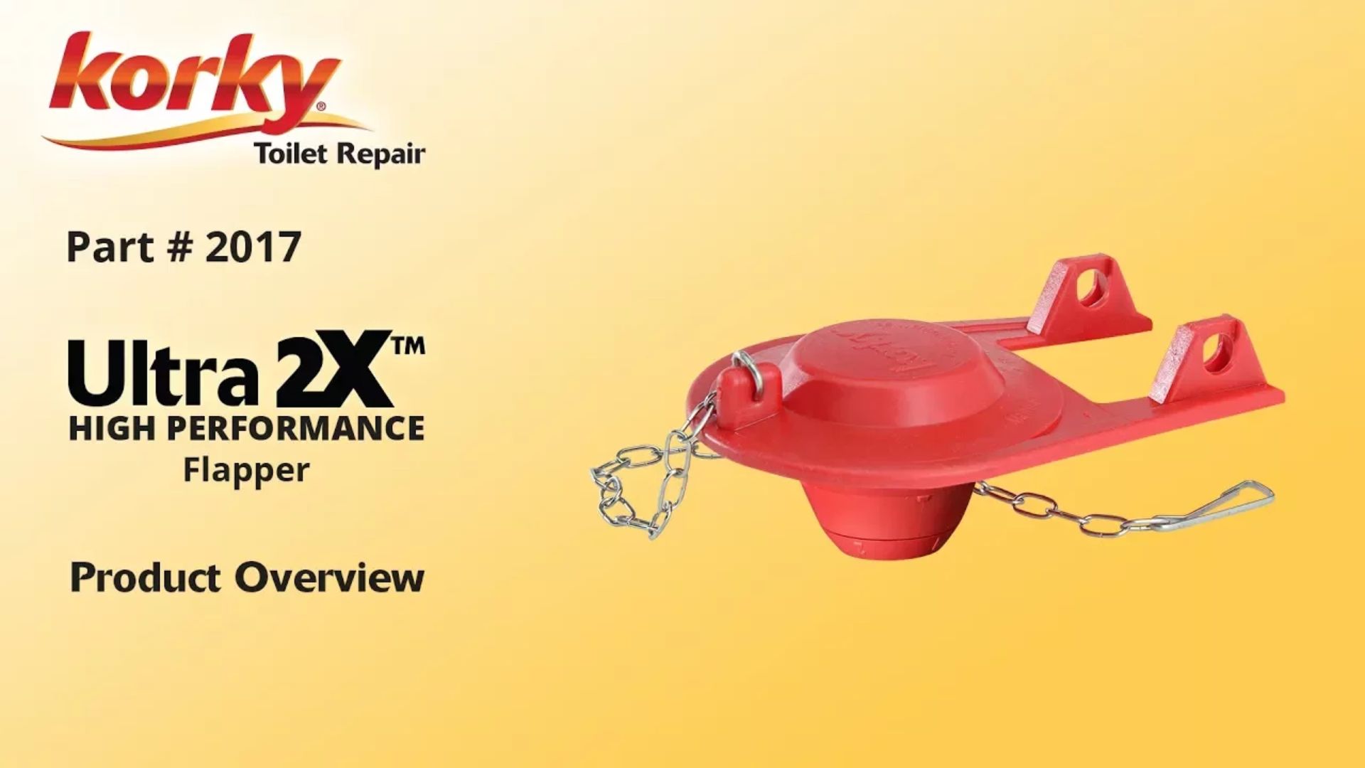 2" Ultra 2X® High Performance Toilet Flapper Korky